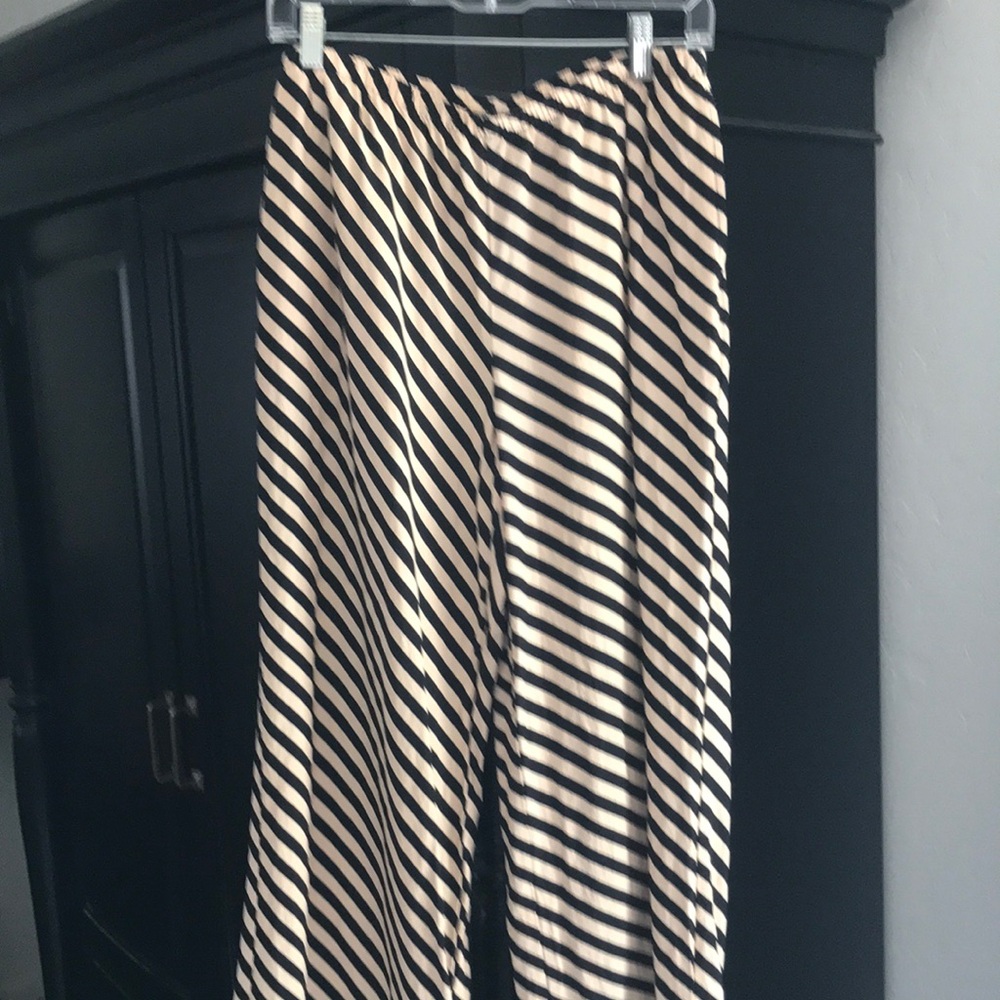 A New Day Striped Wide-Leg Pants